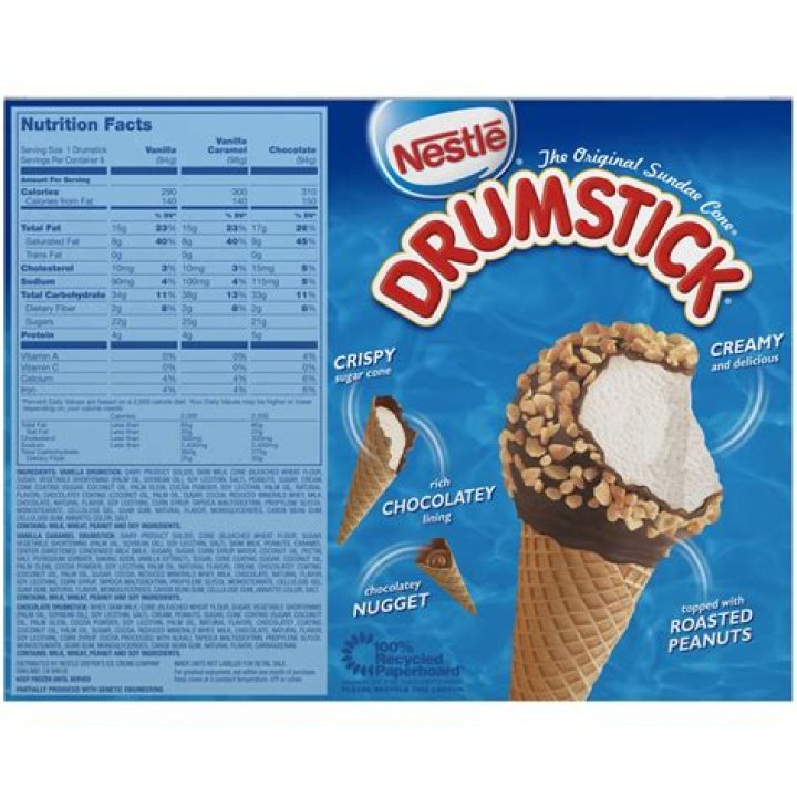 How many calories in a drumstick