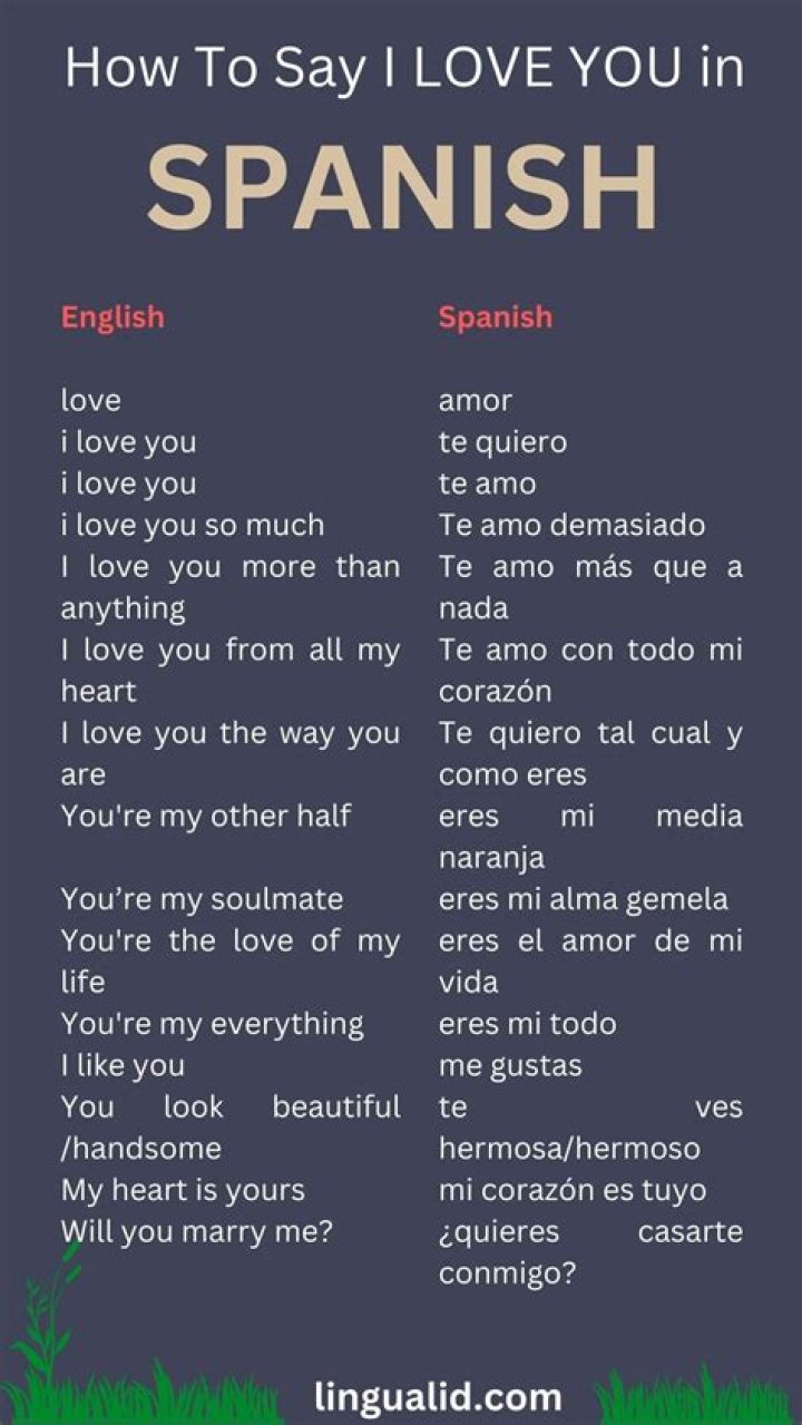 How to spell i love you in hmong
