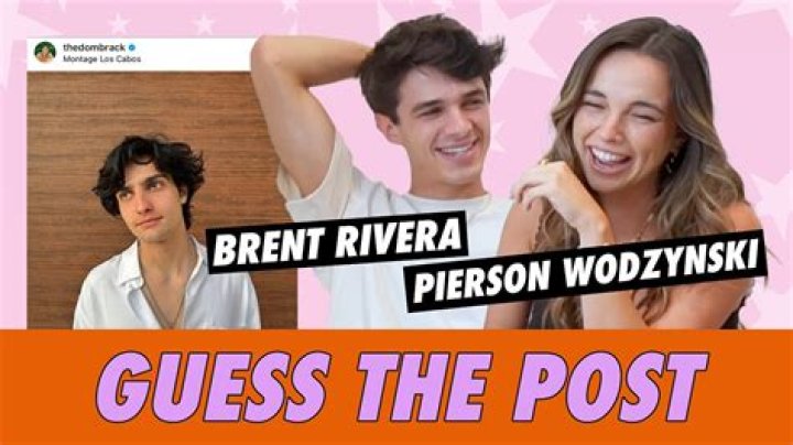 Pierson Wodzynski And Brent Rivera Relationship: Are They Married Or Just Dating?