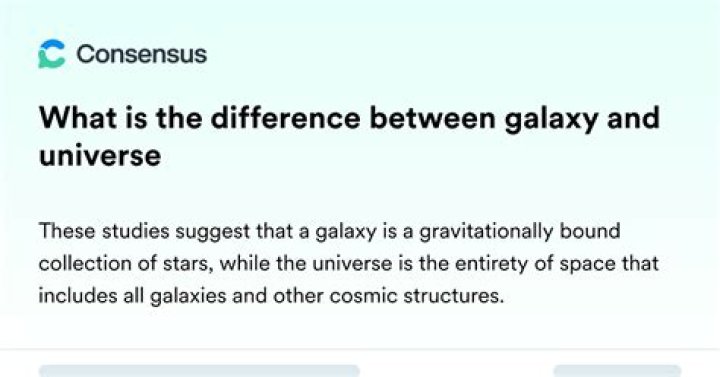 What is the Difference Between Galaxy and Universe